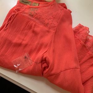 Coral Wrangler Blouse